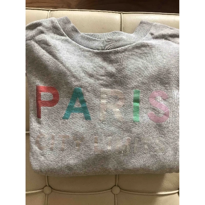 Pre-owned Etre Cecile Grey Cotton Knitwear