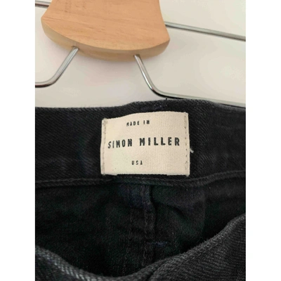 Pre-owned Simon Miller Large Jeans In Black