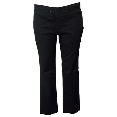 PEUTEREY Pre-owned Straight Pants In Black