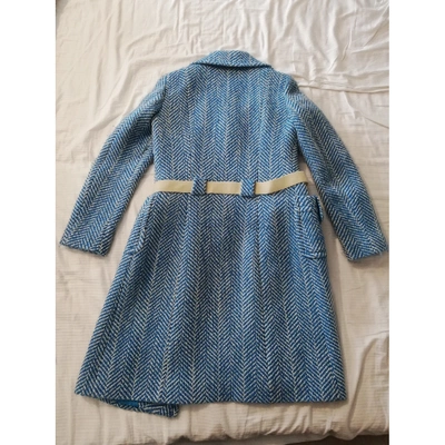 Pre-owned M Missoni Wool Coat In Multicolour