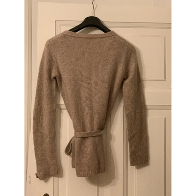 Pre-owned Max Mara Beige Cashmere Knitwear