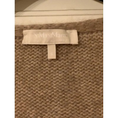 Pre-owned Max Mara Beige Cashmere Knitwear