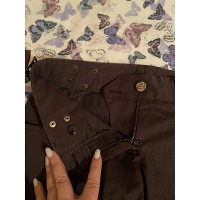 Pre-owned Dolce & Gabbana Brown Cotton Shorts