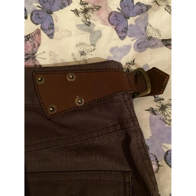 DOLCE & GABBANA Pre-owned Brown Cotton Shorts
