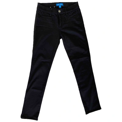 Pre-owned M.i.h. Jeans Slim Jeans In Black