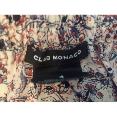 Pre-owned Club Monaco Multicolour Silk Skirt