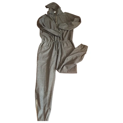 Pre-owned Brunello Cucinelli Cashmere Jumpsuit In Grey