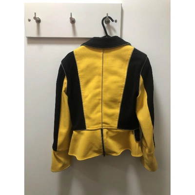 Pre-owned Moschino Cheap And Chic Suit Jacket In Yellow