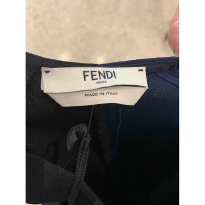 Pre-owned Fendi Multicolour Polyester Top