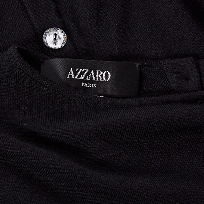 Pre-owned Azzaro Black Wool Dress