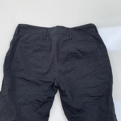 Pre-owned Prada Straight Pants In Grey