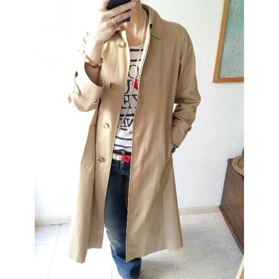 Pre-owned Aquascutum Beige Trench Coat