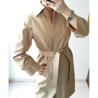 Pre-owned Aquascutum Beige Trench Coat