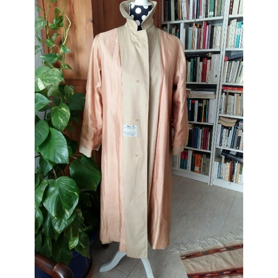 Pre-owned Aquascutum Beige Trench Coat