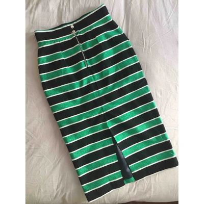 Pre-owned Roseanna Green Cotton Skirt