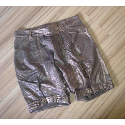 Pre-owned 3.1 Phillip Lim / フィリップ リム Metallic Cotton Shorts
