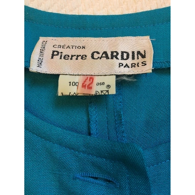 Pre-owned Pierre Cardin Mid-length Dress In Turquoise
