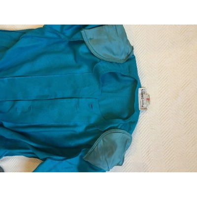 Pre-owned Pierre Cardin Mid-length Dress In Turquoise