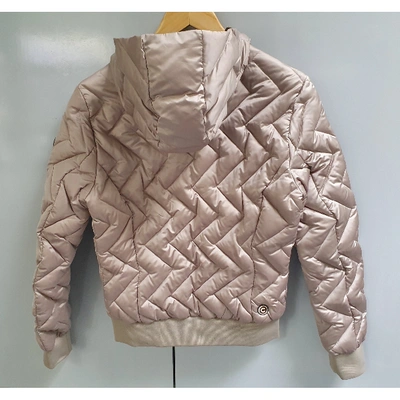 Pre-owned Colmar Biker Jacket In Beige