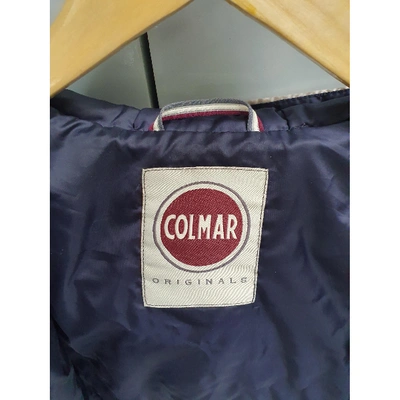 Pre-owned Colmar Biker Jacket In Beige