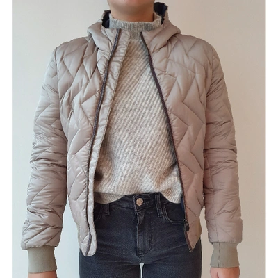 Pre-owned Colmar Biker Jacket In Beige