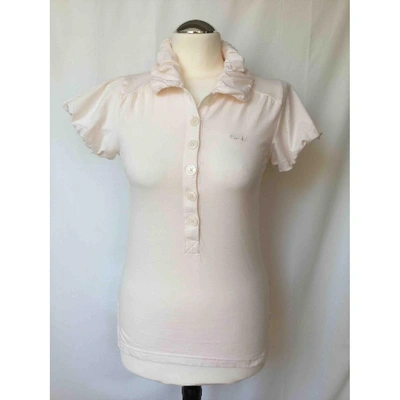 Pre-owned Marc Jacobs Pink Cotton Top