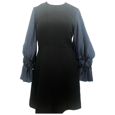Pre-owned Roksanda Silk Mid-length Dress In Black