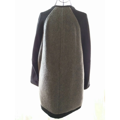 Pre-owned Isabel Marant Étoile Wool Coat In Grey