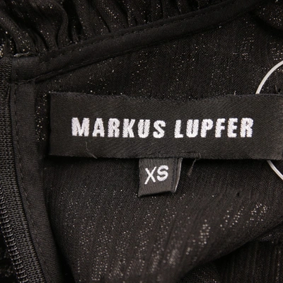 Pre-owned Markus Lupfer Black Dress