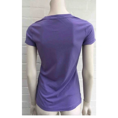 Pre-owned Ralph Lauren Purple Cotton Top