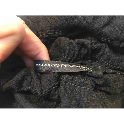 Pre-owned Maurizio Pecoraro Wool Jumper In Black
