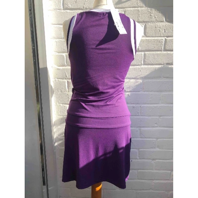 Pre-owned Lacoste Purple Dress