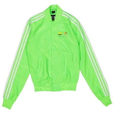Pre-owned Adidas X Pharrell Williams Green Jacket