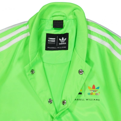 Pre-owned Adidas X Pharrell Williams Green Jacket