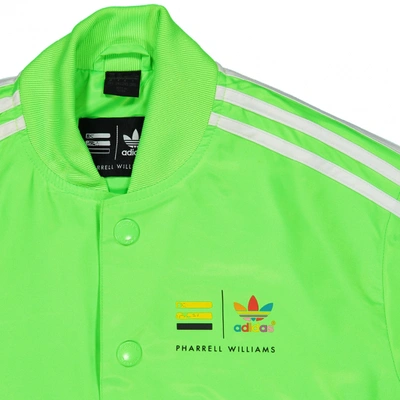 Pre-owned Adidas X Pharrell Williams Green Jacket