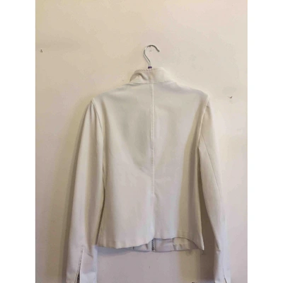 Pre-owned Aspesi Short Waistcoat In White