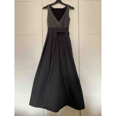 Pre-owned Lauren Ralph Lauren Maxi Dress In Black