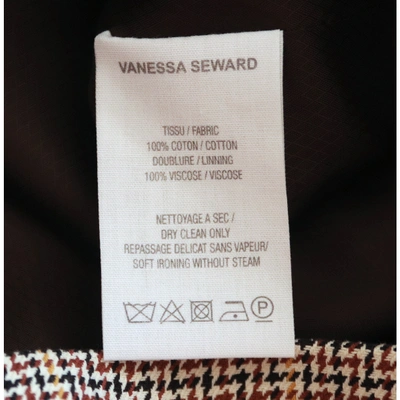 Pre-owned Vanessa Seward Beige Cotton Jacket