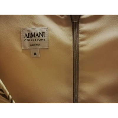Pre-owned Armani Collezioni Multicolour Silk Dress