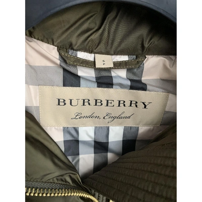 Pre-owned Burberry Khaki Coat