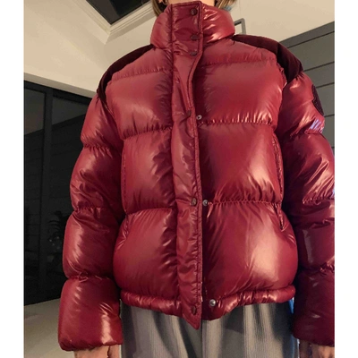 Pre-owned Moncler Genius Moncler N°2 1952 + Valextra Red Coat