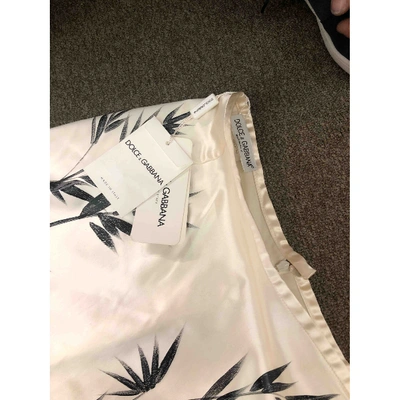 Pre-owned Dolce & Gabbana Beige Skirt