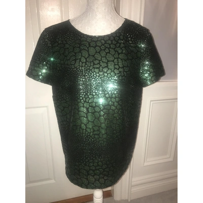 Pre-owned French Connection Green Polyester Top