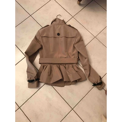 Pre-owned Burberry Trench Coat In Beige