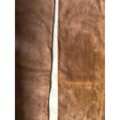 Pre-owned Joseph Trousers In Brown