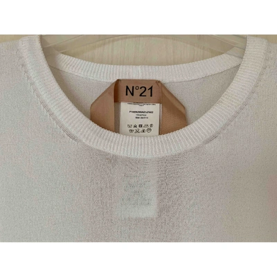 Pre-owned N°21 White Viscose Top