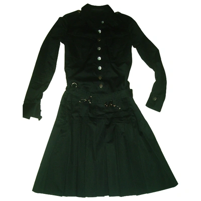 Pre-owned Barbara Bui Black Cotton Dress