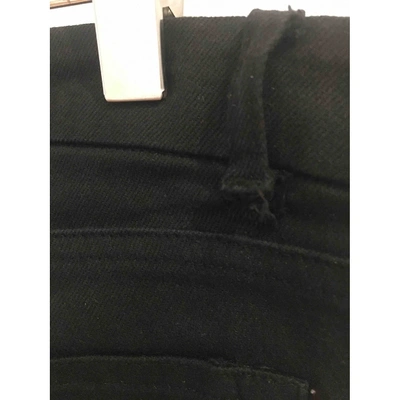 HELMUT LANG Pre-owned Slim Jeans In Black