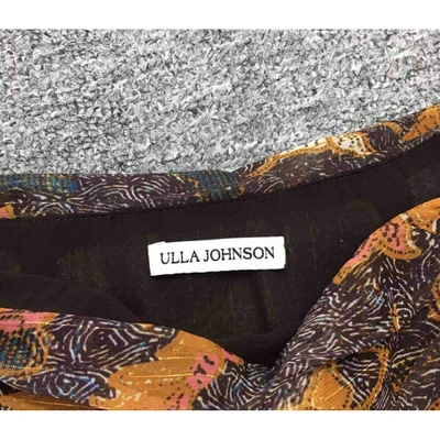 Pre-owned Ulla Johnson Silk Skirt