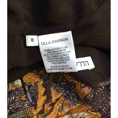 Pre-owned Ulla Johnson Silk Skirt